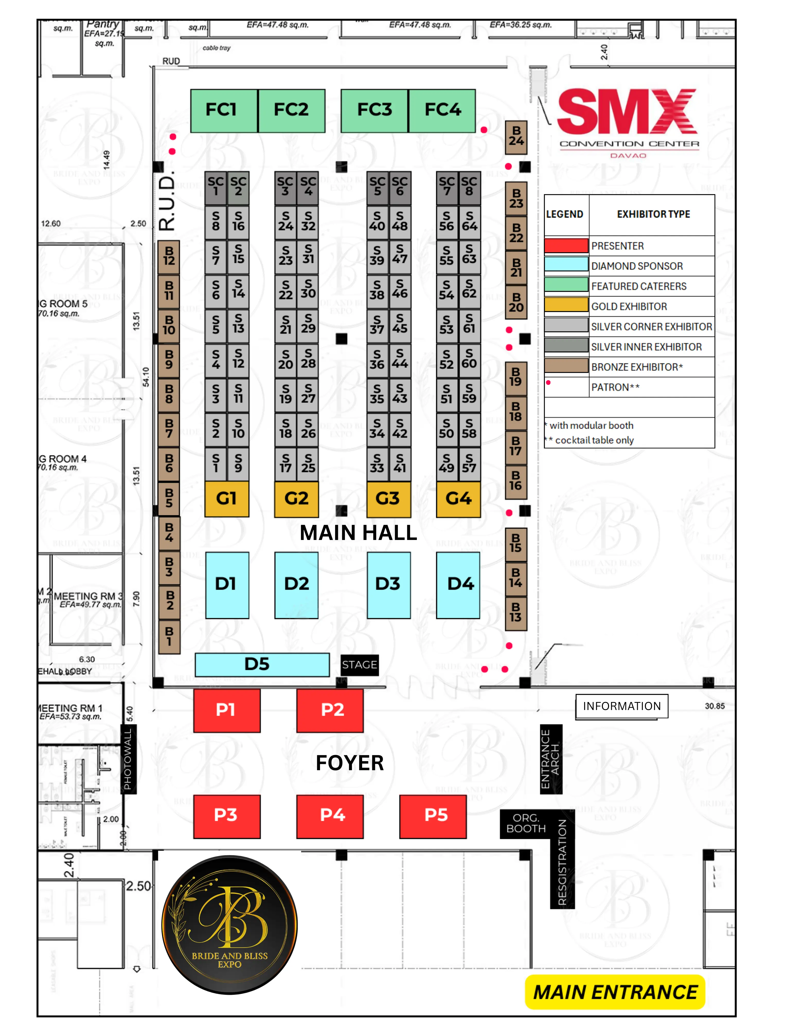 Exhibit Layout Map